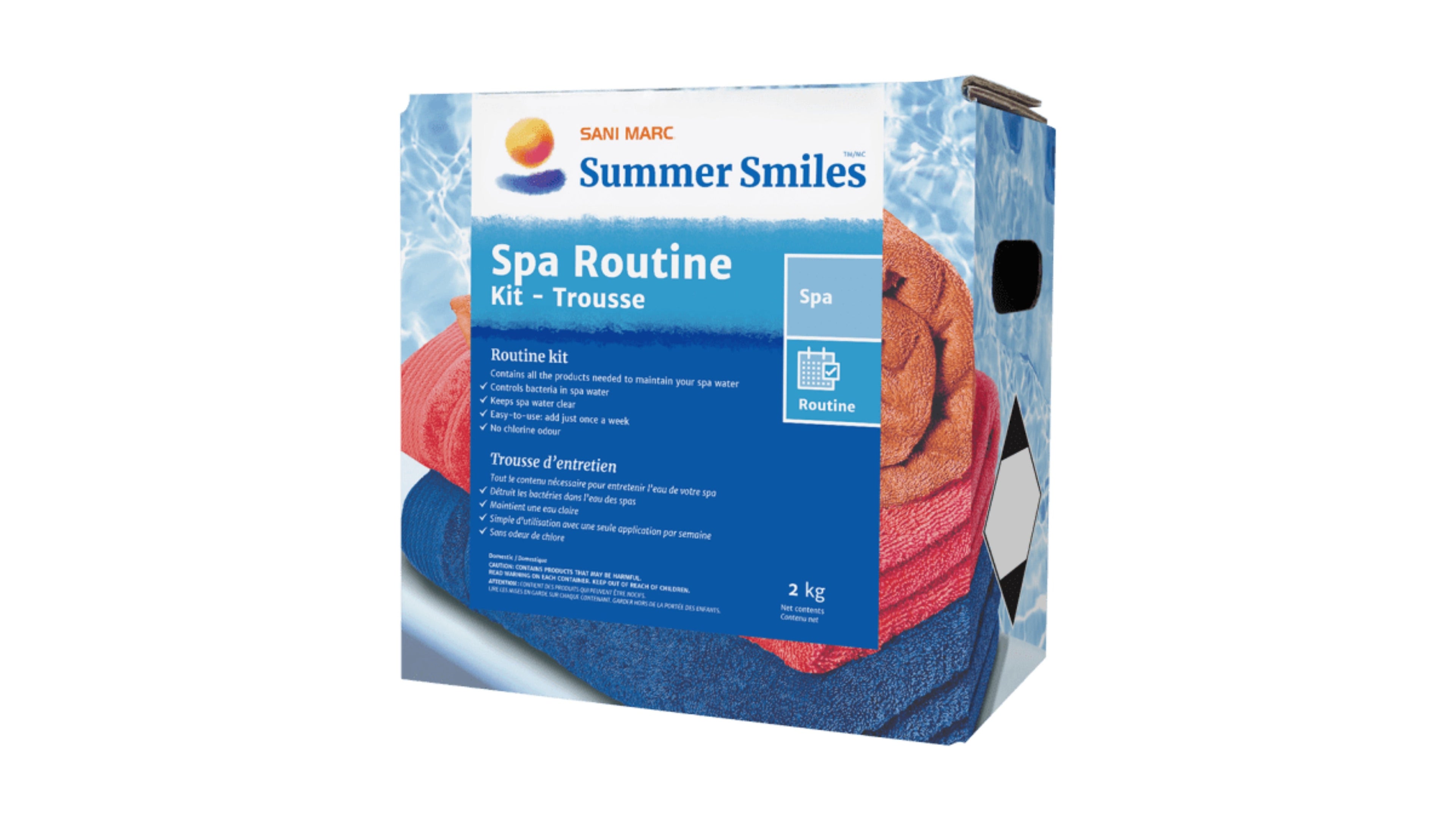 Produits trousses routine pour spa