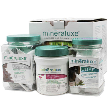 Produits trousses minéraluxe pour spa