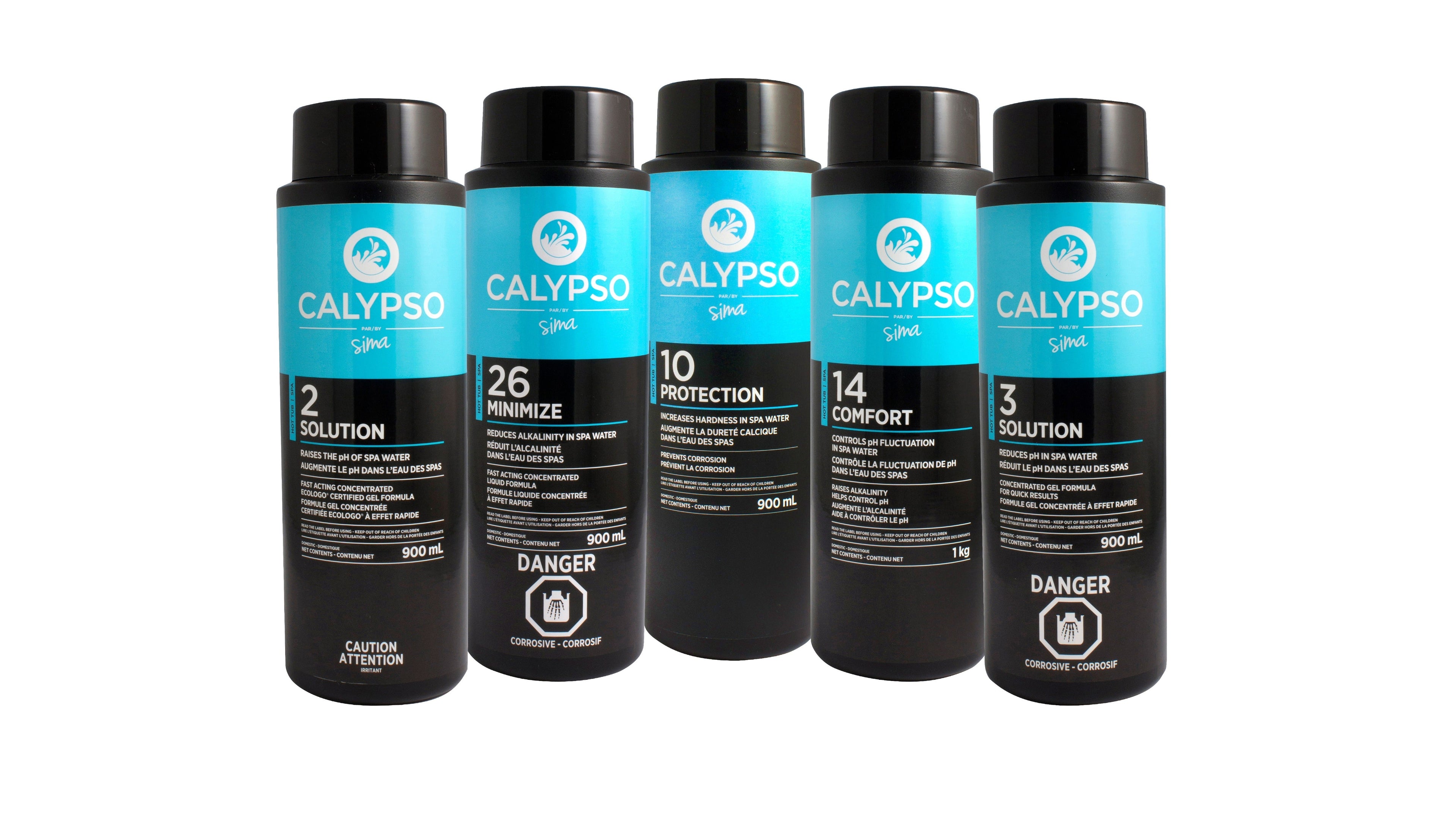 Produits balancement de l'eau pour spa