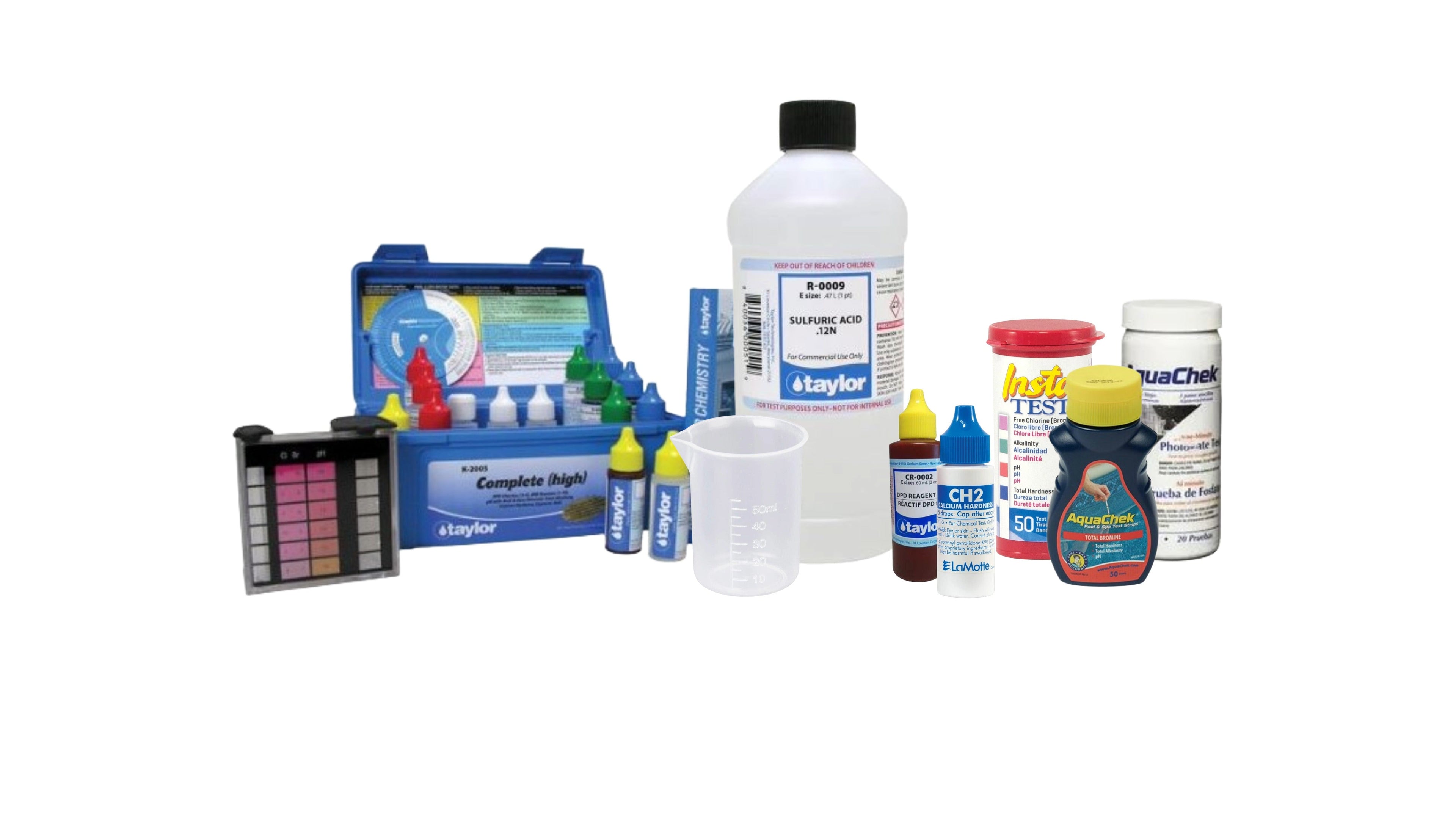 Kits de test et analyse d'eau
