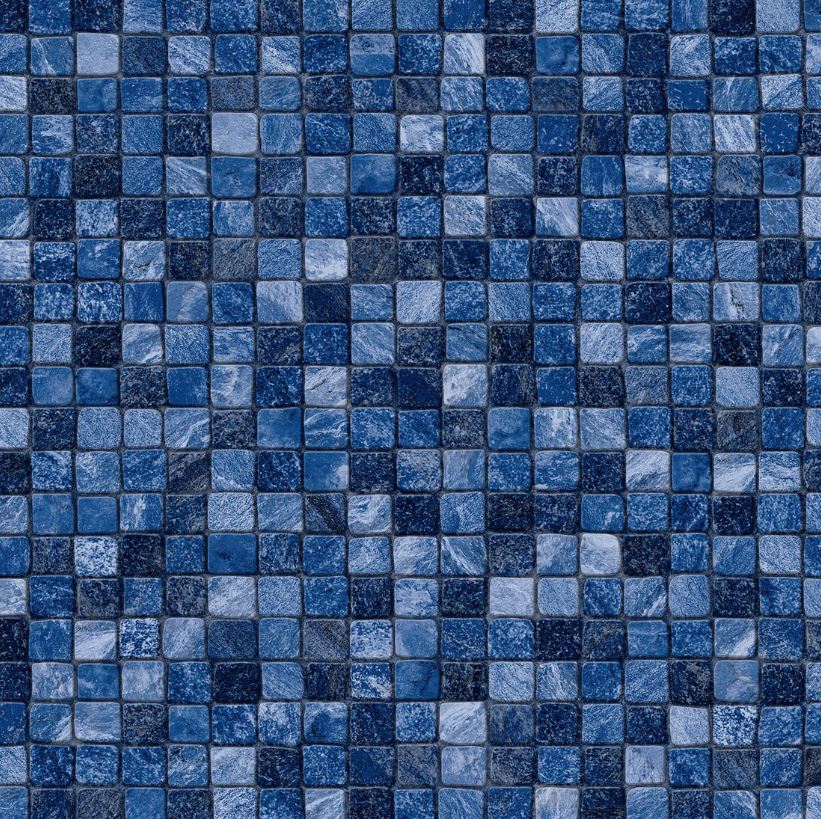 Toile Piscine Hors-Terre 12' x 54" Cubic Mosaïc Overlap 54"