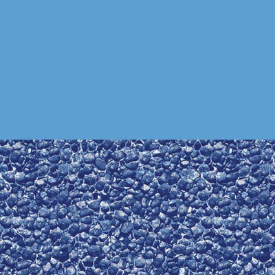 Toile Piscine Hors-Terre 15' x 54" Bleu / Streamstone Overlap 54"
