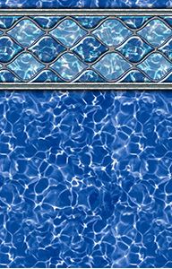 Toile Piscine Hors-Terre 24' 5" x 27" Diamond / Prism STD-Bead 27"