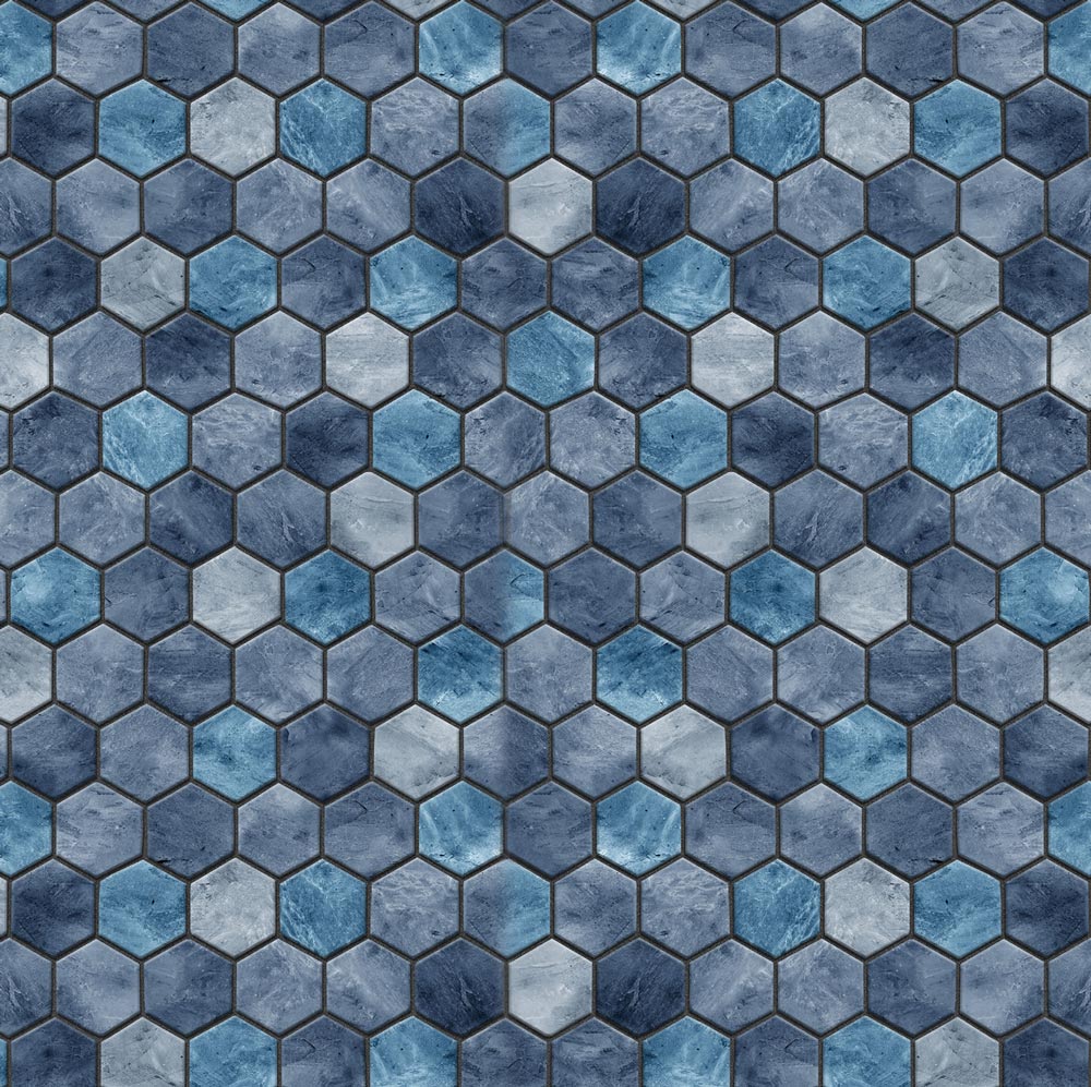 Toile HT 21' x 52" Travertine / Hex Uni-Bead 52