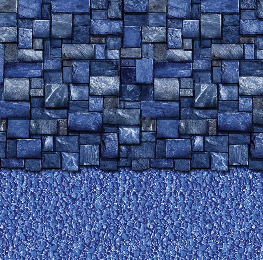 Toile Piscine Hors-Terre 27' x 48" Bleu Slate / Streamstone EZ-Bead 48"