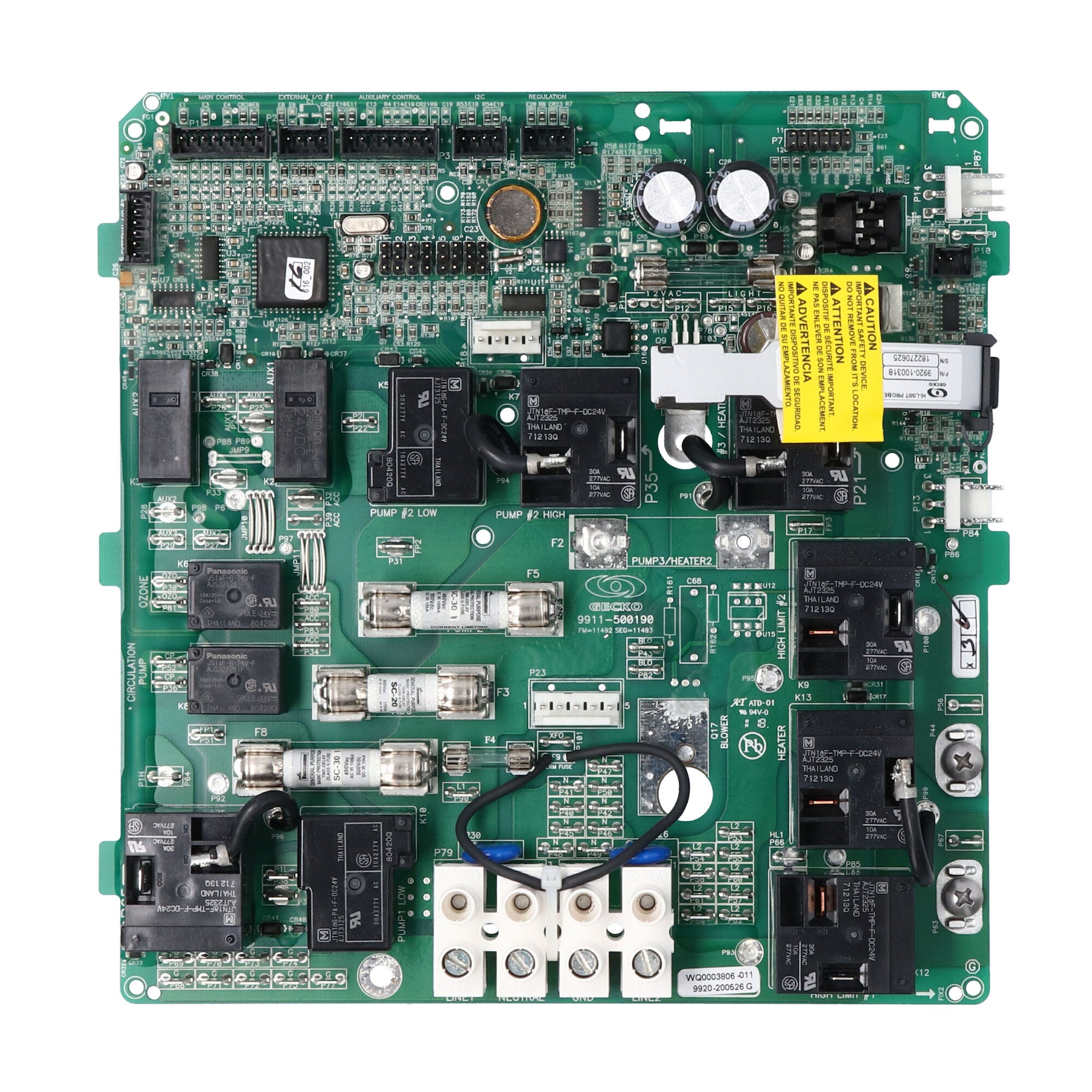 Spa pack tspa-mo deluxe gecko equipment