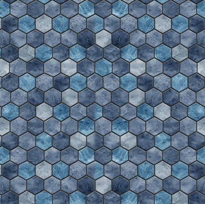 Toile Piscine Hors-Terre 12' x 18' x 52" Travertine / Hex Uni-Bead 52"