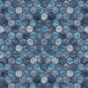 Toile Piscine Hors-Terre 12' x 21' x 52" Travertine / Hex Uni-Bead 52"