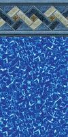 Toile Piscine Hors-Terre 12' x 24' x 54" Ventura Tile / Sundance EZ-Bead 54"