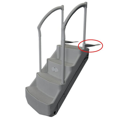 Support de Deck Gris Pour Escalier Voie Royale (1)