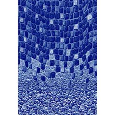 Toile Piscine Hors-Terre 16' X 30' X 52" Ocean Wave / Streamstone Overlap