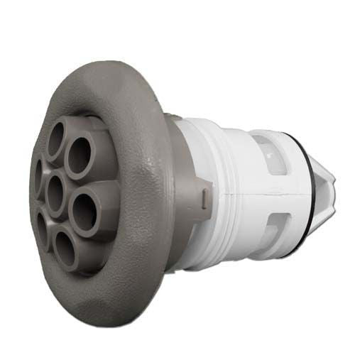 Jet Poly Massage Scallop Gris Texturé 3 1/2"