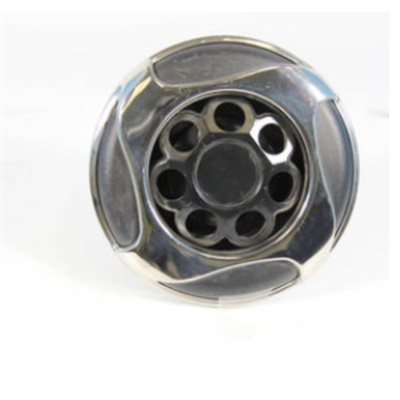 Jet Power Storm Pulse Massage Reverse Swril SS/Noir Vissé