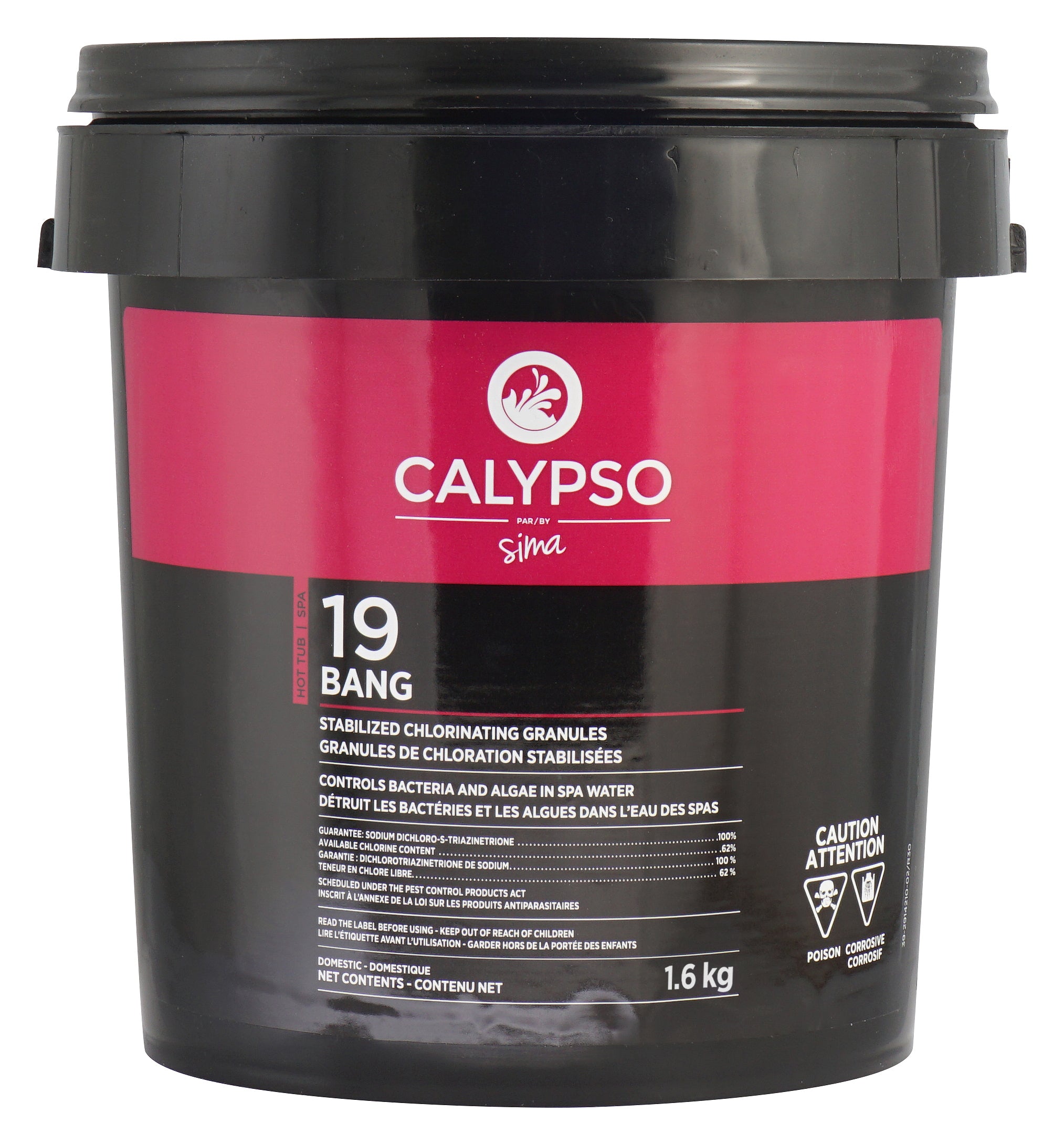 Granules de Chlore Stabilisées Bang Calypso #19 1.6kg