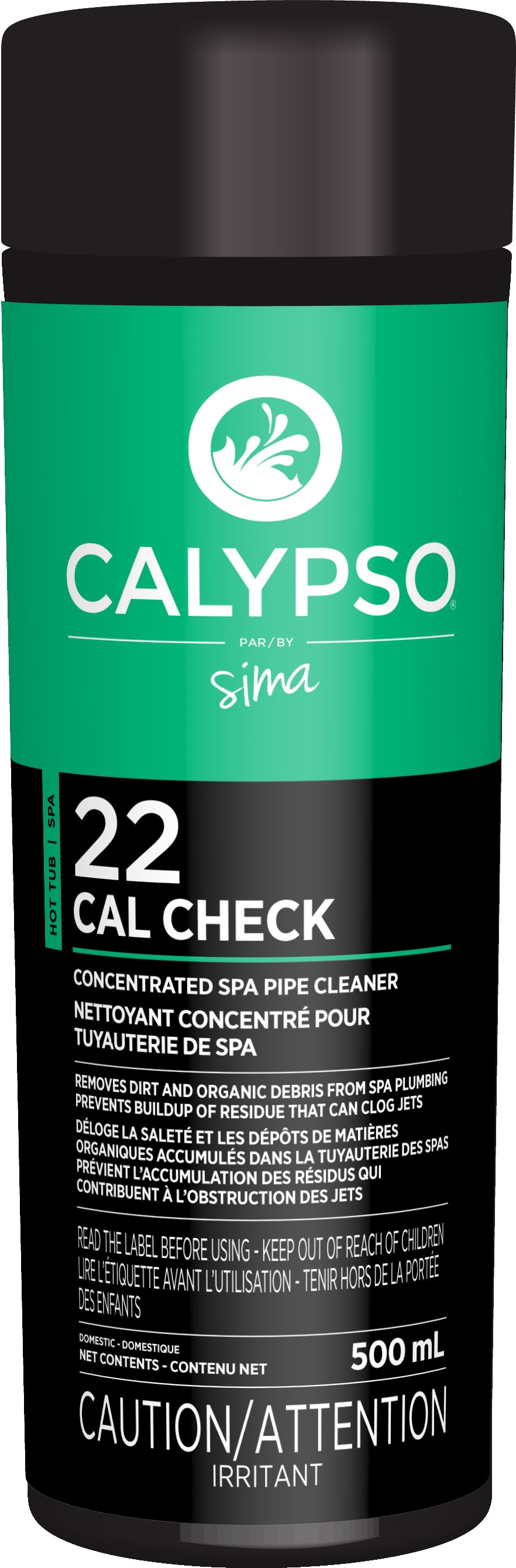 Cal Check Nettoyant Pour Tuyauterie Calypso #22 500ml