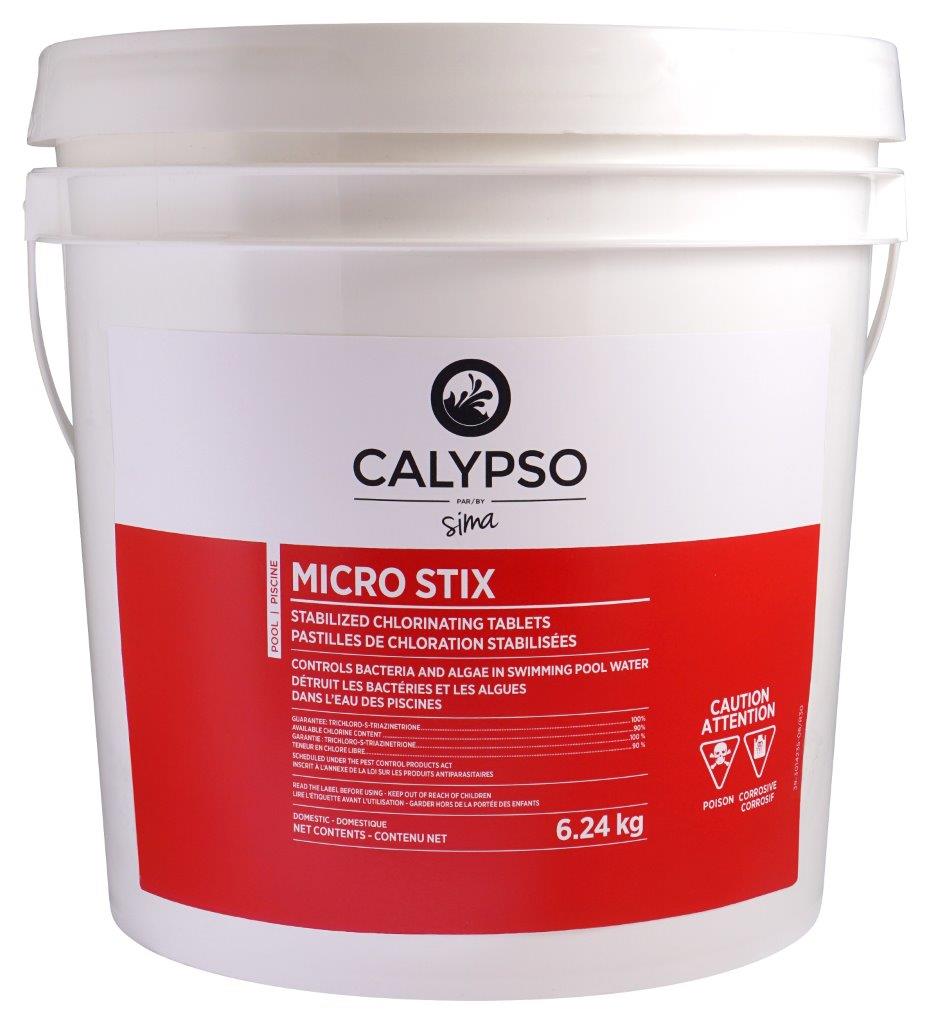 Micro Stix Bâtonnets de Chlore Stabilisées Calypso 6.24kg