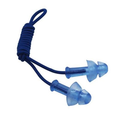Bouchons d'Oreilles Sénior avec Corde Bleu