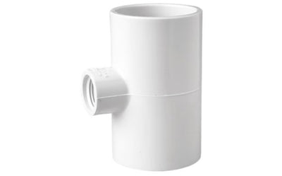 T Réduit 2"x2"x1/2" Collé F/Collé F/Collé F