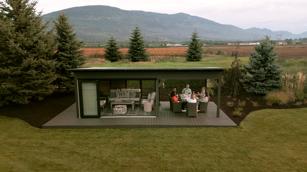 Abri Véranda 11' x 11' Pour Baker Canyon de Visscher