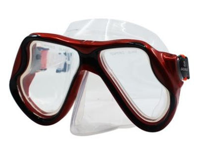 Masque Spectra Sénior Rouge/Noir & Clair