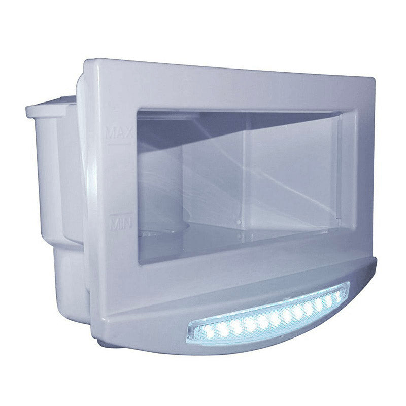Lumière LED Couleur pour Cadre d'Écumoire Hors-Terre Blanche