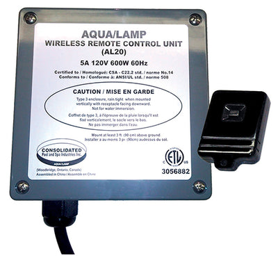 Système Télécommande Pour Aqua-Lampe