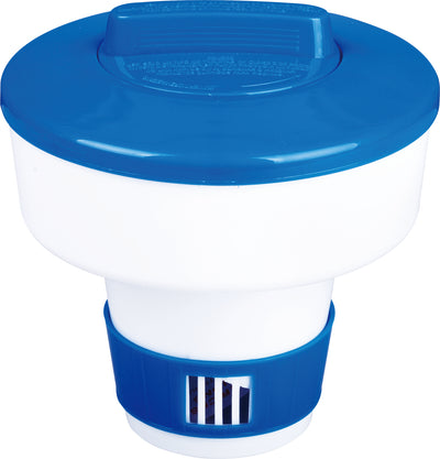 Dispensateur de Chlore 7" Bleu & Blanc