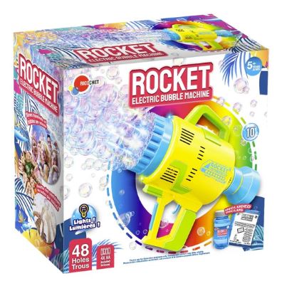 Fusil Rocket Machine à bulles électrique