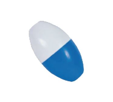 Flotte 5" x 9" Bleu & Blanc