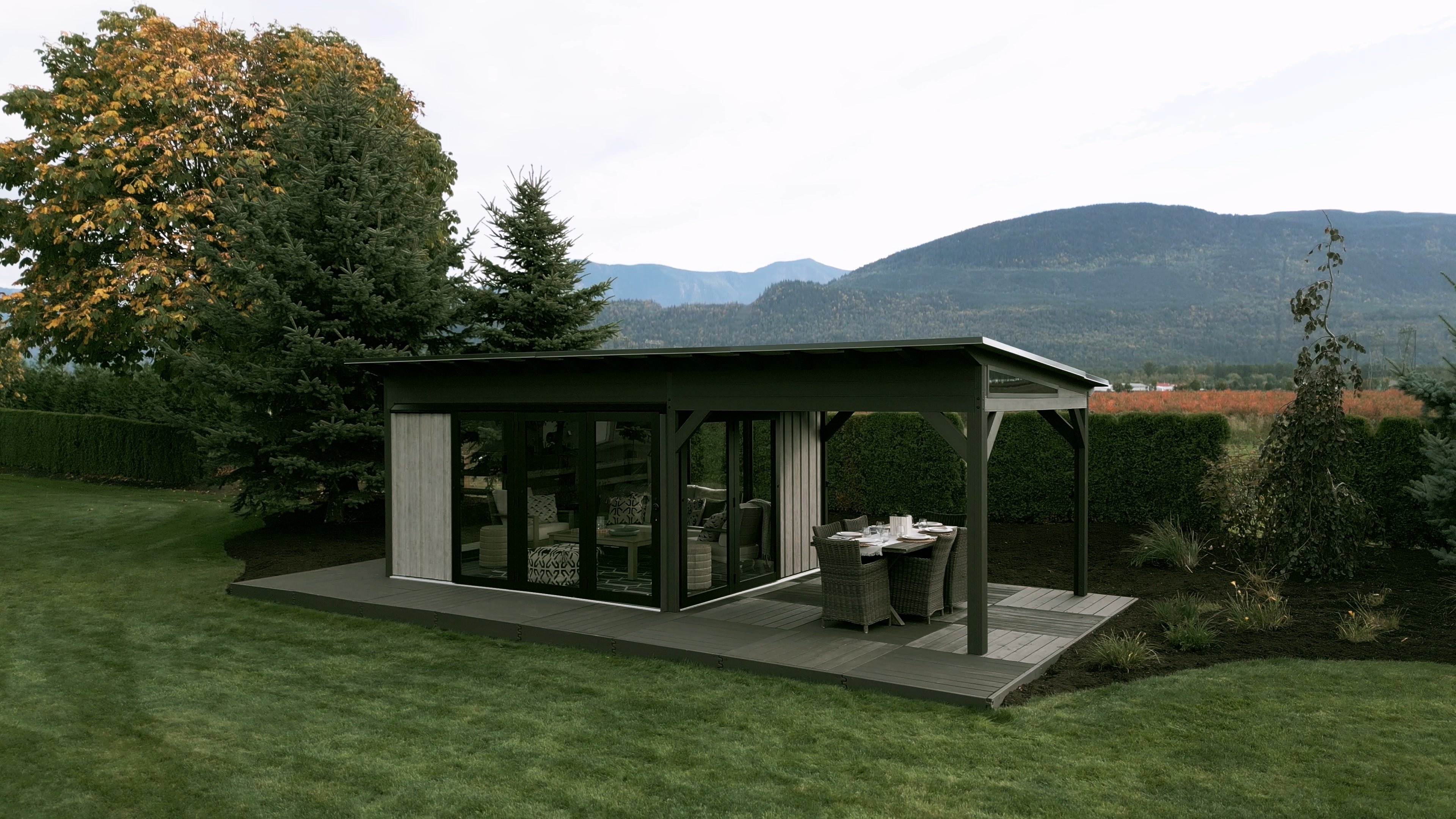 Abri Véranda 11' x 11' Pour Baker Canyon de Visscher