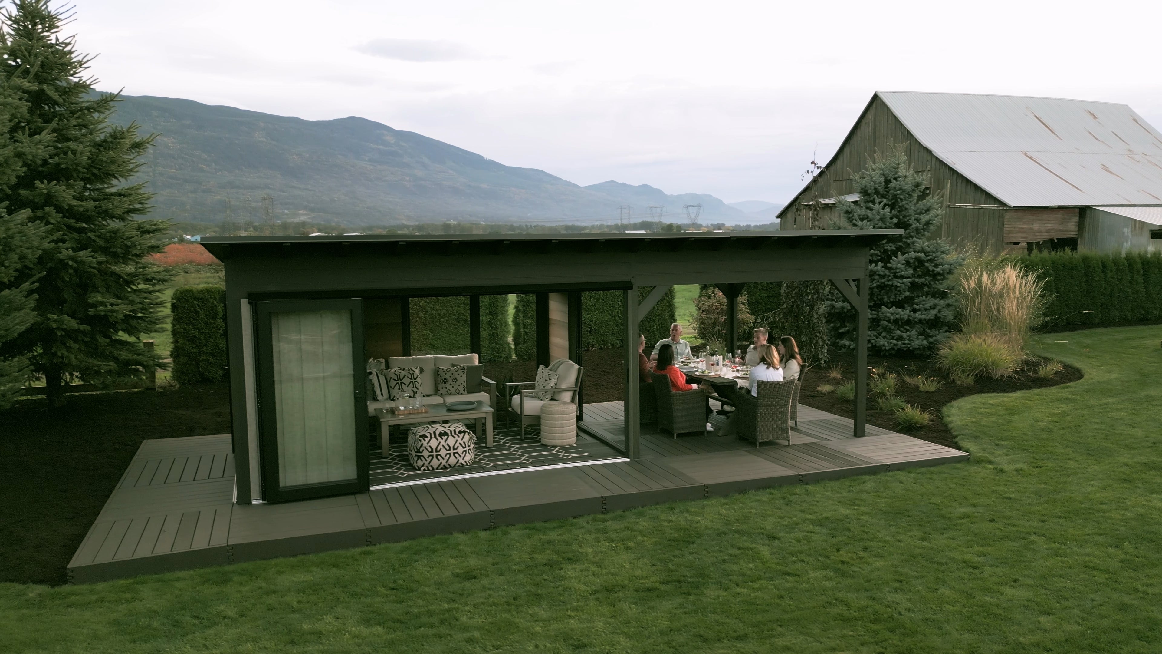 Abri Véranda 11' x 11' Pour Baker Canyon de Visscher