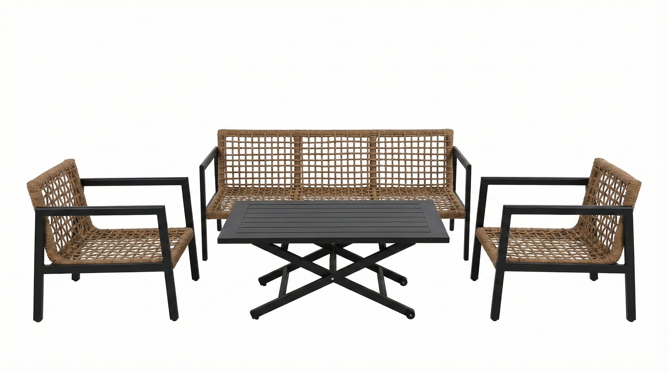 Kit Copenhagen Noir F72 / Corde S94 / Tissu 330 (4 morceaux)