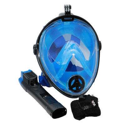 Masque de Plongée Sénior Intégrale Small Bleu / Noir