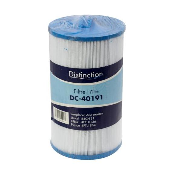 Filtre 25' Carré 4 5/8'' x 8'' Vissé MPT 1 1/2"