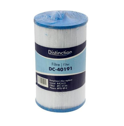 Filtre 25' Carré 4 5/8'' x 8'' Vissé MPT 1 1/2"