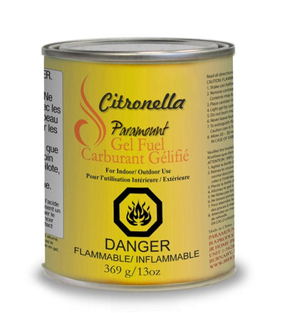 Combustible Gel (1) Citronnelle