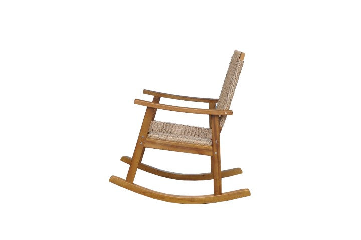 Chaise Oscillante Lara Acacia F65 / Wicker W72