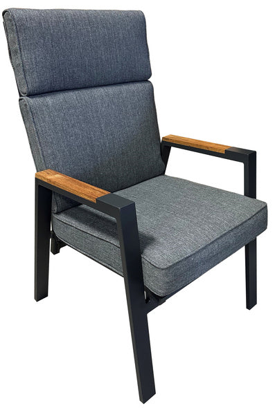 Fauteuil Inclinable Castello Noir F72/Charcoal 303