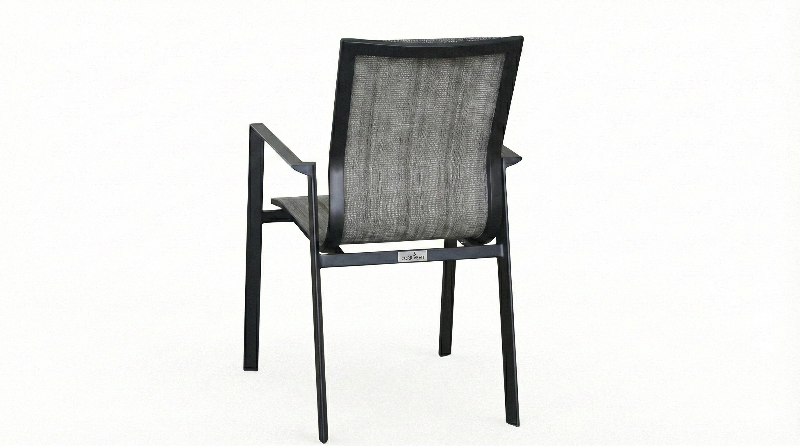 Chaise Belfort Noir F72 / Tissu 337