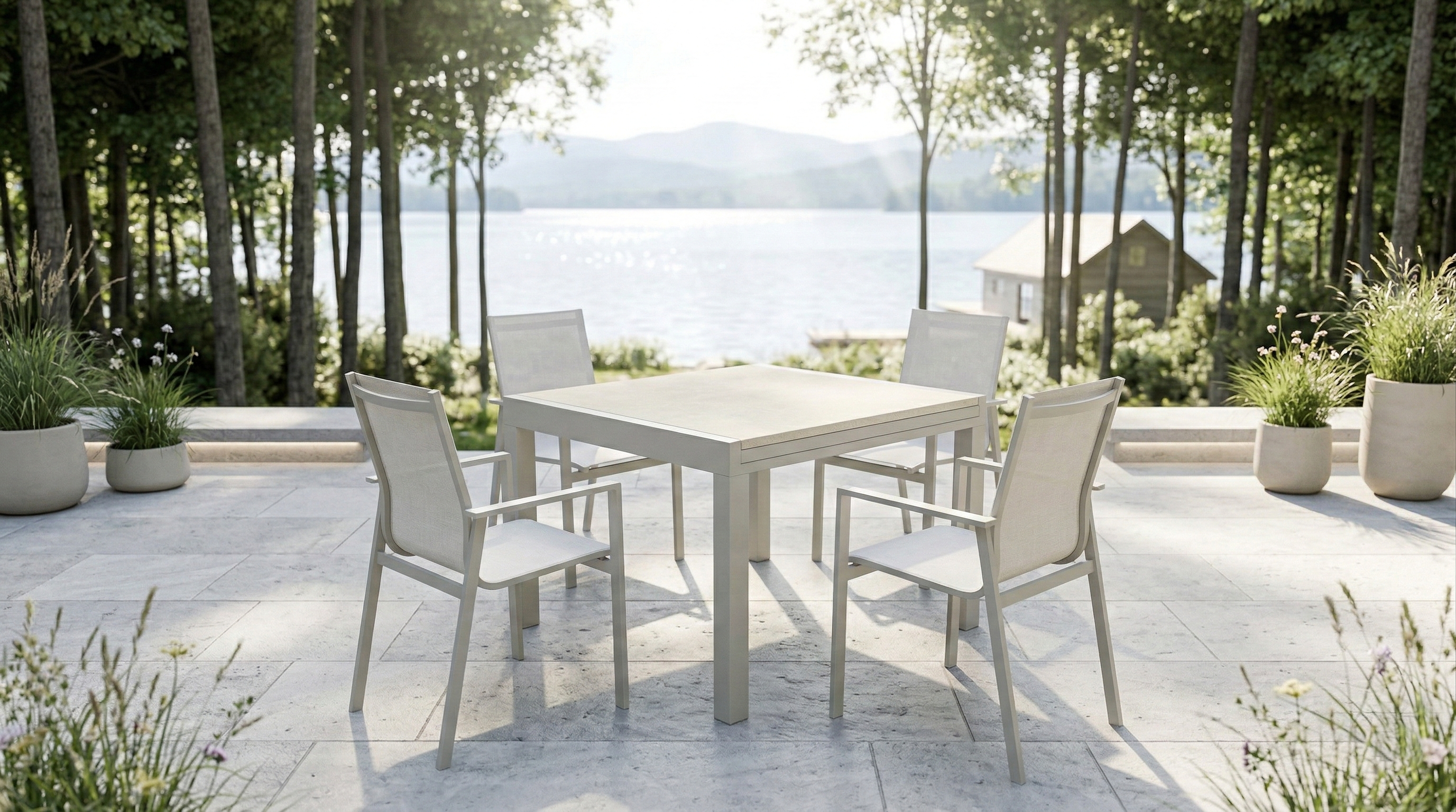 Chaise Belfort Greige F91 / Tissu 340