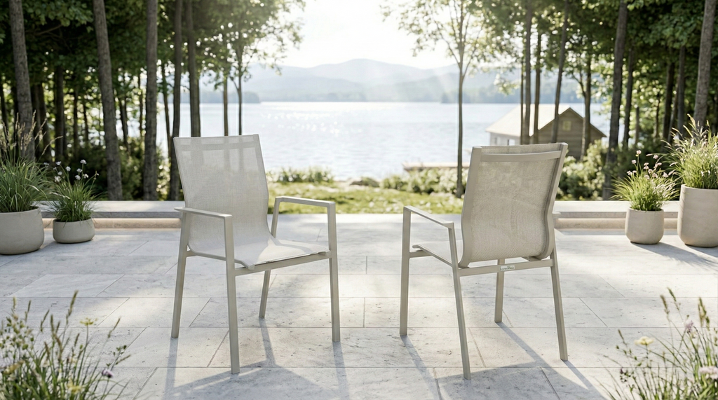 Chaise Belfort Greige F91 / Tissu 340