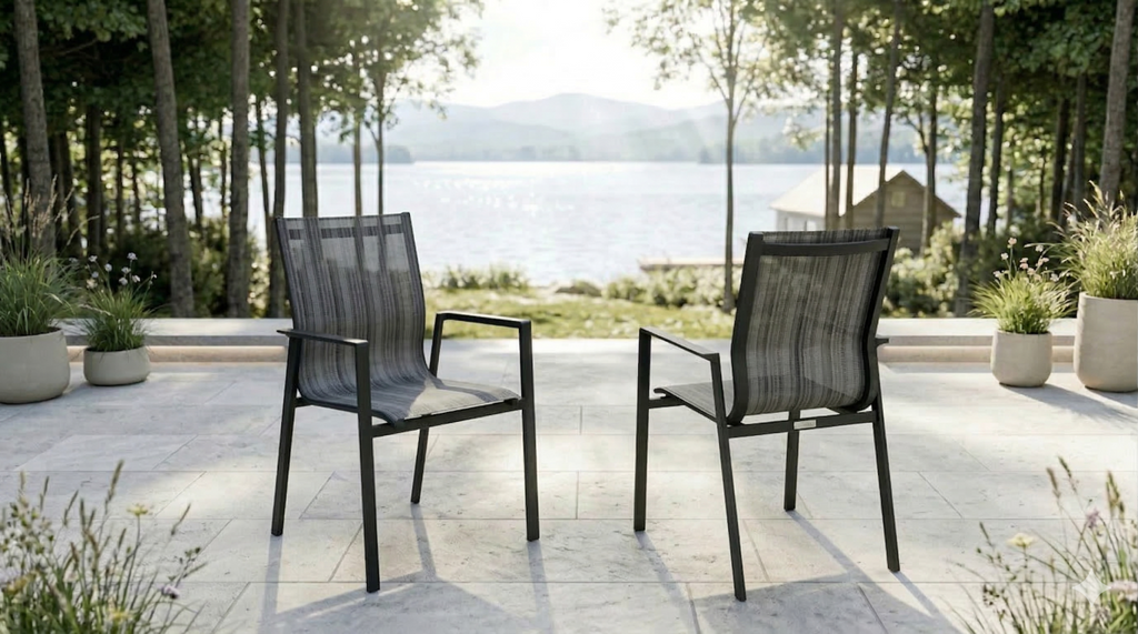 Chaise Belfort Noir F72 / Tissu 337