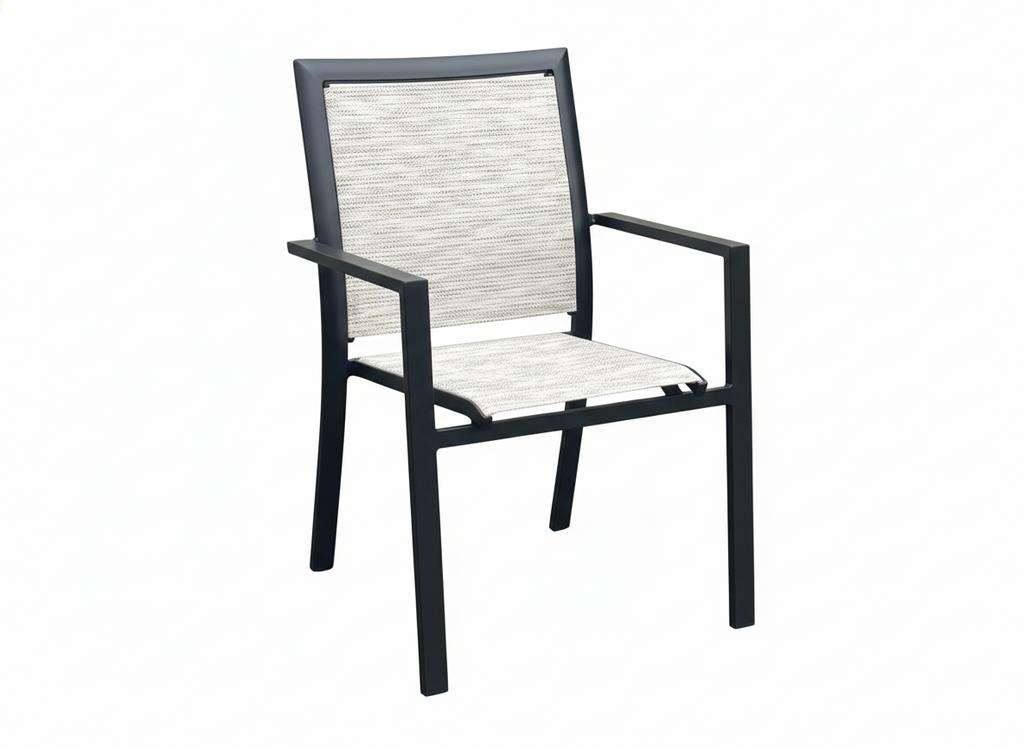 Chaise Catania II Noir F72 / Tissu 318