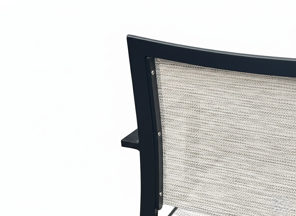 Chaise Catania II Noir F72 / Tissu 318