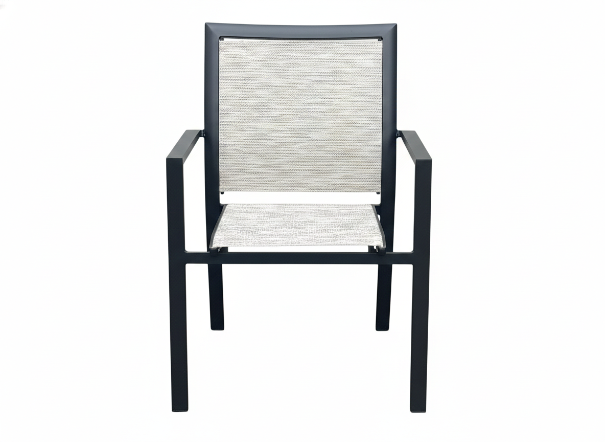 Chaise Catania II Noir F72 / Tissu 318