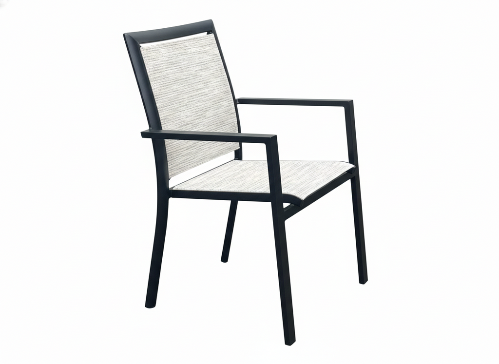 Chaise Catania II Noir F72 / Tissu 318