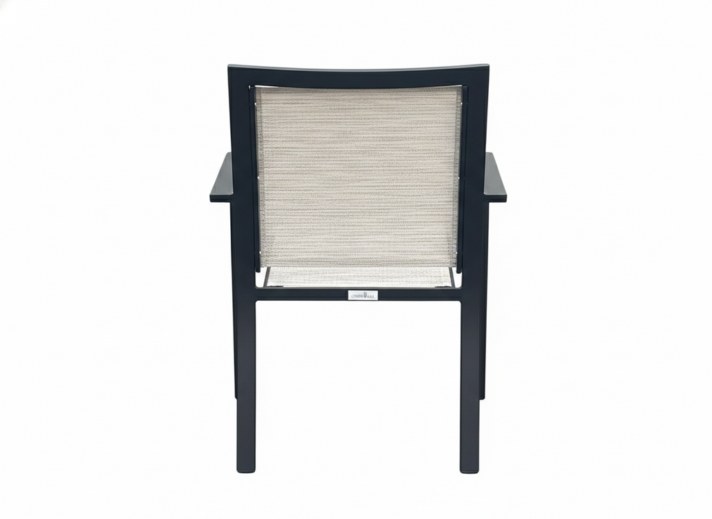 Chaise Catania II Noir F72 / Tissu 318