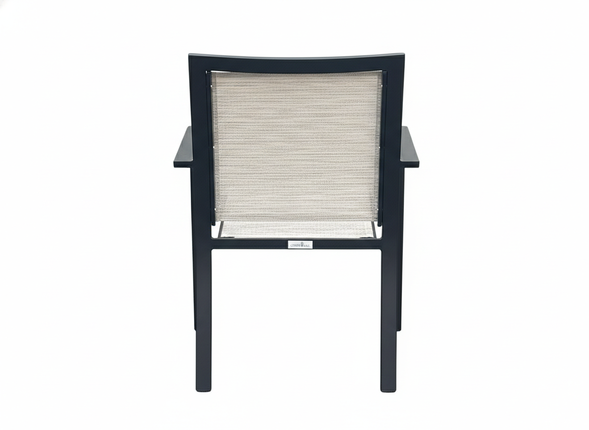 Chaise Catania II Noir F72 / Tissu 318