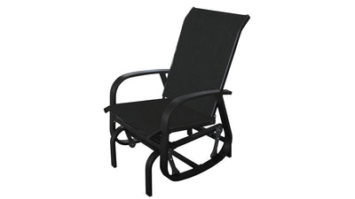 Chaise Oscillante Bruxelle Noir F72/Tissu 266