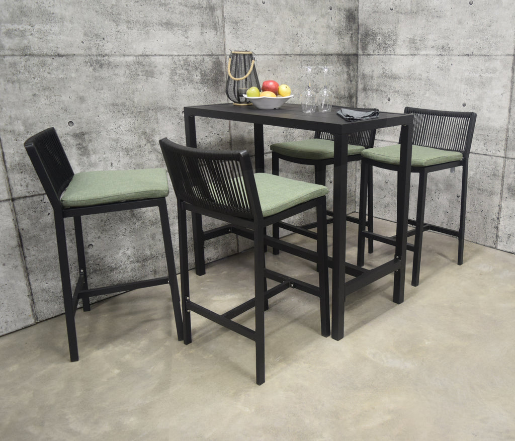 Table Bar Highland 20" x 43" Noir F72